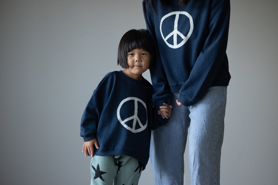 Oversized Sweatshirt - Peace